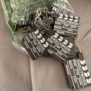 Hollywood Clapperboard Keychains